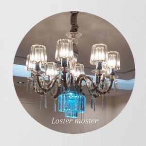 لوستر کریستال شاخه ای طرح مورانو