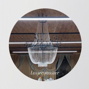 لوستر ریسه ای طرح گلابی