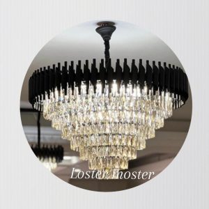 لوستر کریستال سانتی 1074