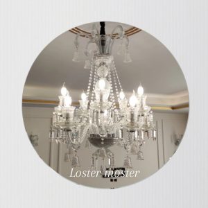 لوستر 6/8 شاخه باکارات