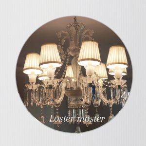 لوستر باکارات با کلاهک