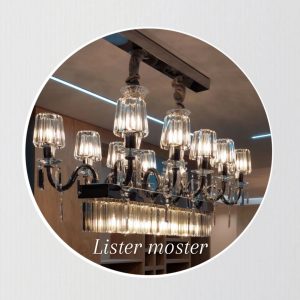 لوستر باکارات لاینر شاخه کریستال