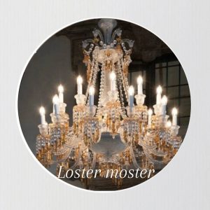 لوستر باکارات چارلستون 24 شاخه